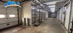 Planta industrial/planta de procesamiento refrigerado para deshuesar y procesar carnes y embutidos.